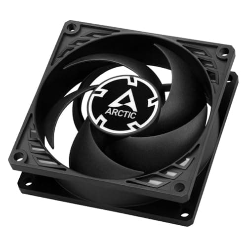 ARCTIC P8 PST 80mm Black PWM PST CO 23.4 CFM 1-Pack image