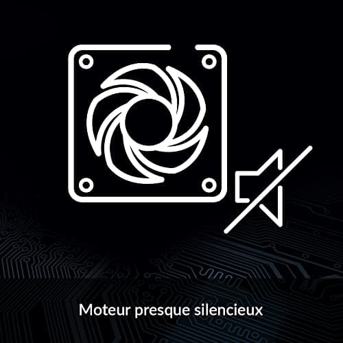 ARCTIC P14 Silent 140mm Black 29.8 CFM 1-Pack image