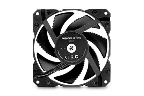 EK Vardar X3M 120mm Black PWM Addressable RGB 120ER 67 CFM image