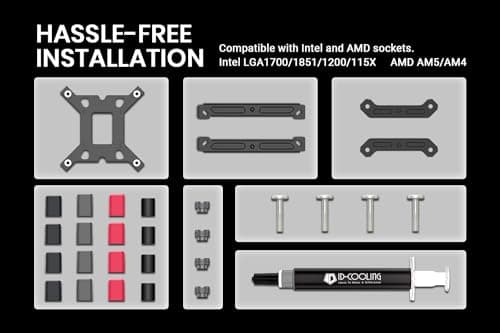 ID-COOLING FROZN A620 Air 154mm ARGB Black image