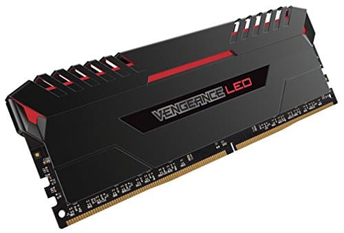 Corsair Vengeance LED Black / Red DDR4-2666 CL16 64GB (4x16GB) image