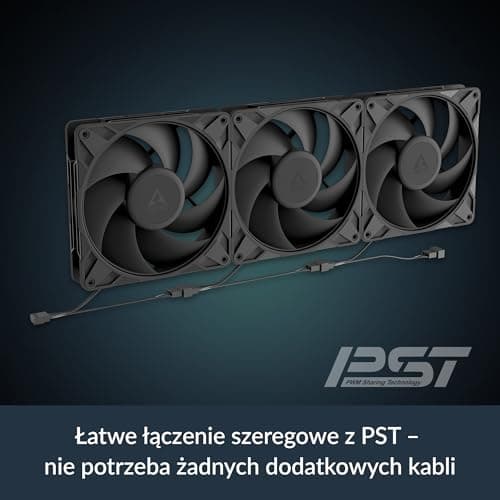 ARCTIC P14 Pro 140mm Black PWM PST 110 CFM image