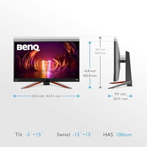 BenQ MOBIUZ EX2710Q 27" 1440p 165Hz IPS Monitor image