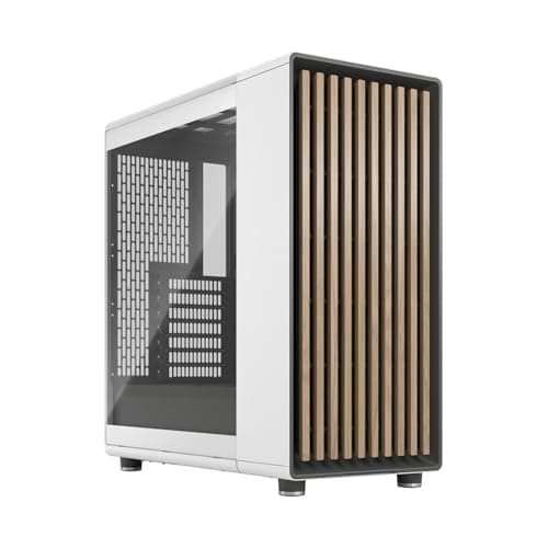 Fractal Design North Mid-Tower Case (Chalk White, Clear Window) main image