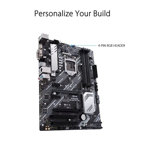 ASUS PRIME B460-PLUS LGA 1200 Intel B460 SATA 6Gb/s ATX Intel Motherboard image