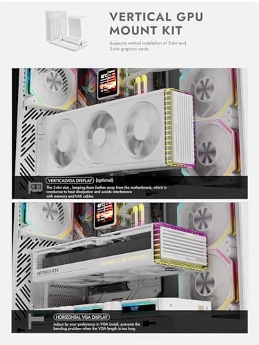  darkFlash DY460 ATX PC Case WHITE image