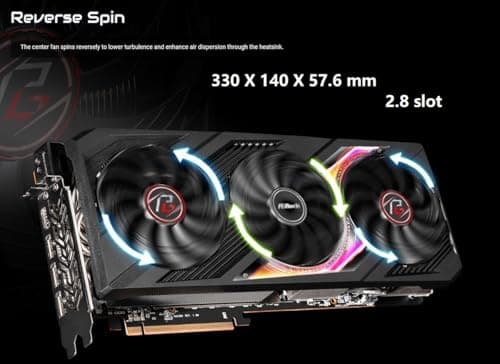 ASRock Phantom Gaming OC Radeon RX 7900 XTX 24GB GDDR6 Black image