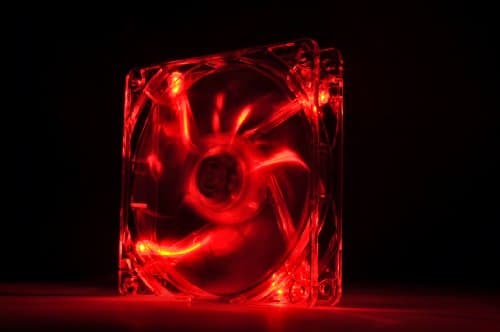 Thermaltake Pure 120mm Clear Red LED 40.99 CFM image