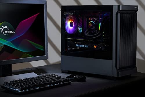 G.Skill LT1 Micro ATX Mini Tower Black with Tempered Glass Side Panel and USB 3.2 Gen 1 Type-A, USB 2.0 Type-A image