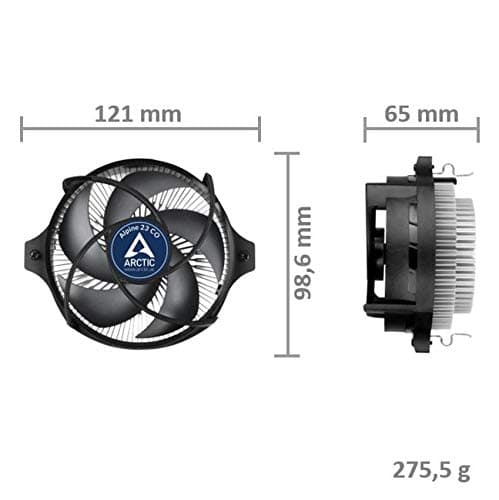 ARCTIC Alpine 23 CO Air 65mm Black image