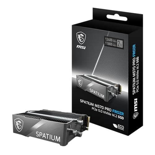 MSI SPATIUM M570 FROZR 2TB SSD M.2-2280 PCIe 5.0 X4 NVMe main image