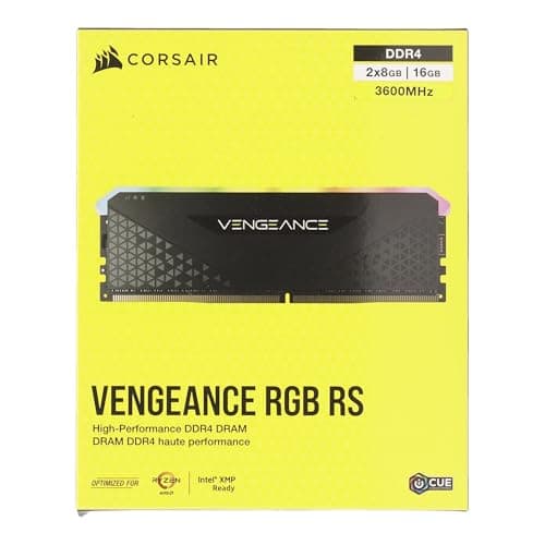 Corsair Vengeance RGB RS Black Gray DDR4-3600 CL18 16GB (2x8GB) image