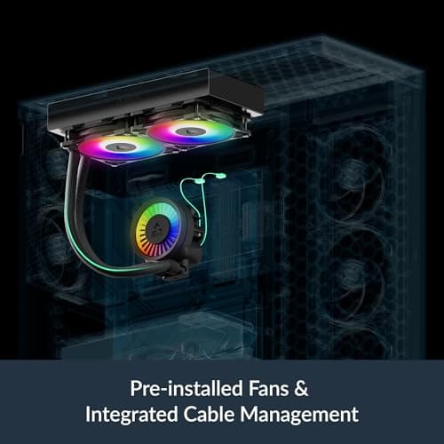 ARCTIC Liquid Freezer III Pro A-RGB 77 CFM Water 240mm Black image