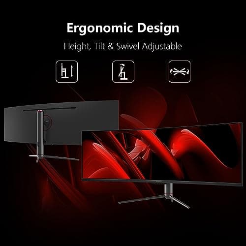 INNOCN 49C1R 49" 5120x1440 120Hz Curved VA Monitor image