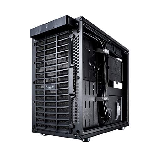 Fractal Design Define Nano S Mini-ITX Desktop Black with Acrylic Side Panel and USB 3.2 Gen 1 Type-A image