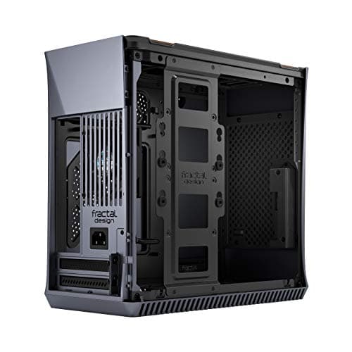 Fractal Design Era ITX Mini Tower Case (Titanium Gray with Walnut) image