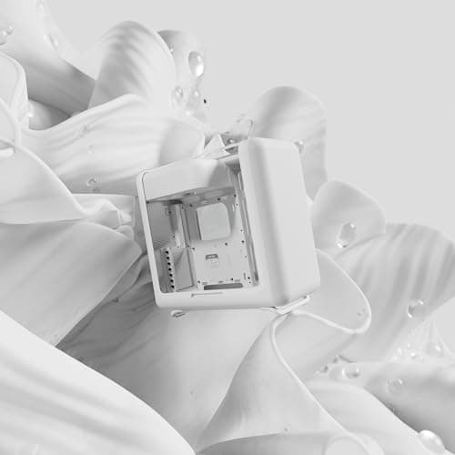 HYTE X50 ATX Mid Tower White with Tempered Glass Side Panel and USB 3.2 Gen 2x2 Type-C / USB 3.2 Gen 1 Type-A Front Panel image