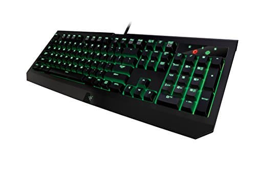 Razer BlackWidow Ultimate 2016 Wired Standard Razer Green Mechanical Gaming Keyboard image