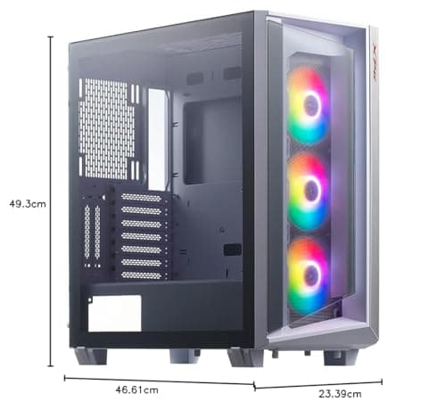 ADATA XPG CRUISER ATX Mid Tower Black Tempered Glass image