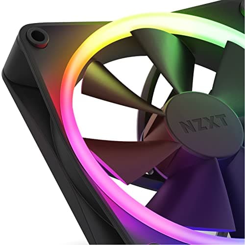 NZXT F120 RGB 120mm Black RGB PWM 78.86 CFM 3-Pack image