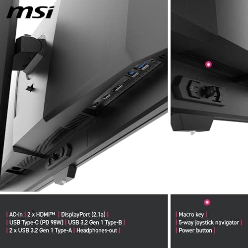 MSI MPG 271QR QD-OLED X50 26.5" 1440p 500Hz QD-OLED Monitor image