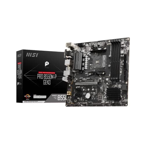 MSI B550 PRO B550M-P GEN3 AM4 DDR4 Micro ATX main image