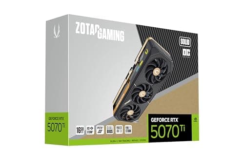Zotac GeForce RTX 5070 Ti GAMING SOLID OC Black / Copper 16GB GDDR7 image