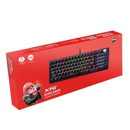 ADATA XPG Sorcerer Mechanical RGB Wired Gaming Keyboard image