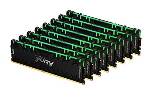 Kingston Fury Renegade RGB Black / Silver DDR4-3200 CL16 256GB (8x32GB) image