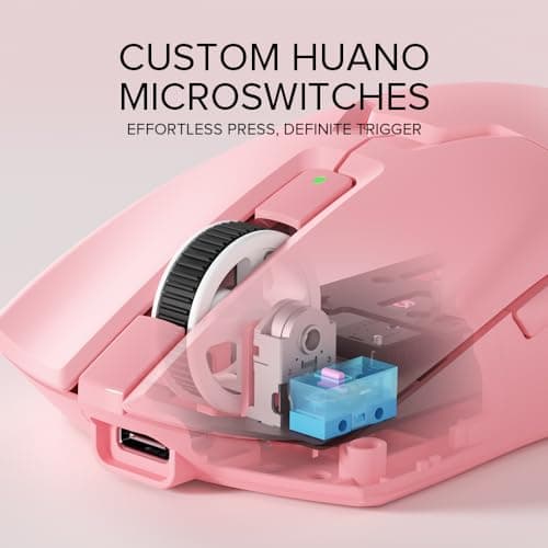 DeLUX M800 Ultra Wireless/Bluetooth/Wired Optical Mouse image