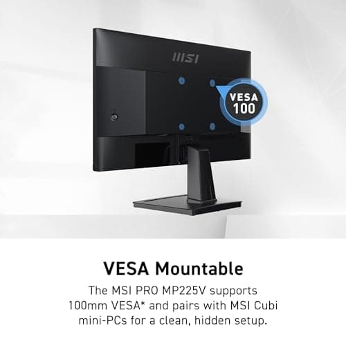 MSI PRO MP225V 21.4" 1080p 100Hz VA Monitor image