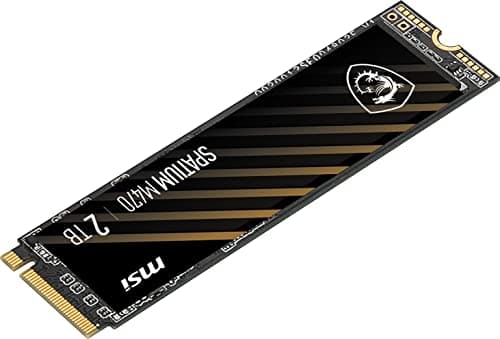 MSI SPATIUM M470 2 TB SSD M.2-2280 PCIe 4.0 X4 NVMe image