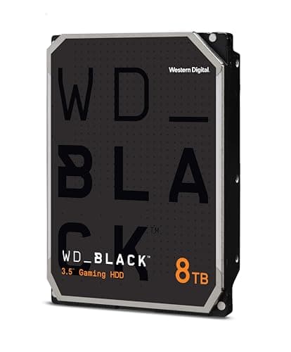 Western Digital WD_BLACK 8TB HDD 7200RPM 3.5" SATA 6.0 Gb/s Internal image