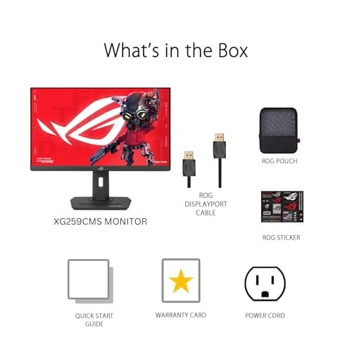 Asus ROG Strix XG259CMS 24.5" 1080p 310Hz IPS Monitor image