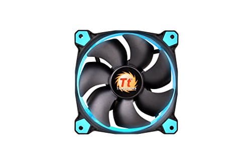 Thermaltake Riing 51.15 CFM 140mm Black / Blue Blue LED image