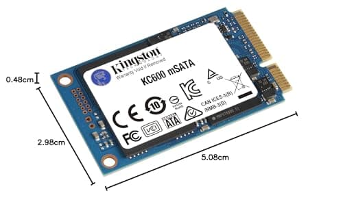 Kingston KC600 256GB SSD 2.5" SATA 6.0 Gb/s image