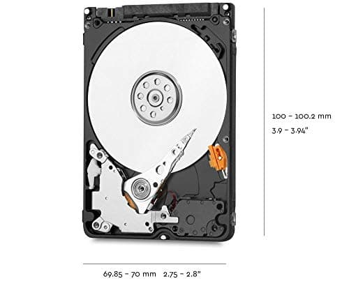 Western Digital Blue 2TB 2.5" HDD 5400RPM SATA image