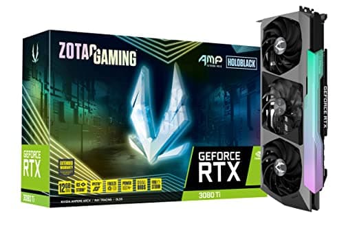 Zotac AMP Extreme Holo GeForce RTX 3080 Ti 12GB GDDR6X Black main image