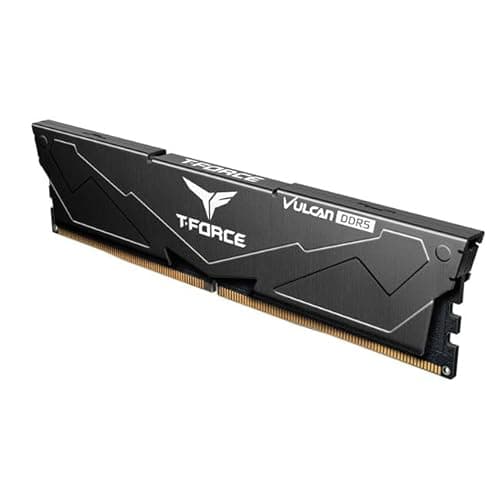TEAMGROUP T-Force Vulcan Black DDR5-6000 CL38 64GB (2x32GB) image