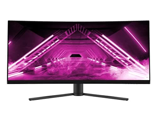 Monoprice Dark Matter 34" 3440x1440 165Hz VA Curved Monitor main image