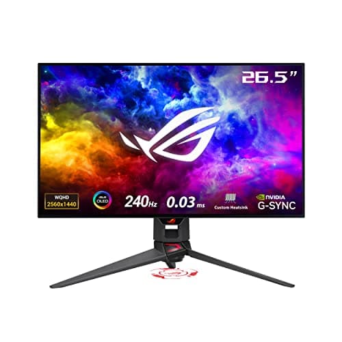 Asus ROG Swift OLED PG27AQDM 26.5" 1440p 240Hz OLED Monitor main image
