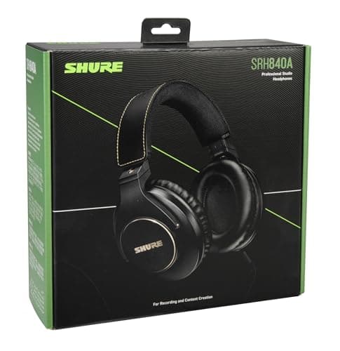 Shure SRH840A Closed-Back Headphones image