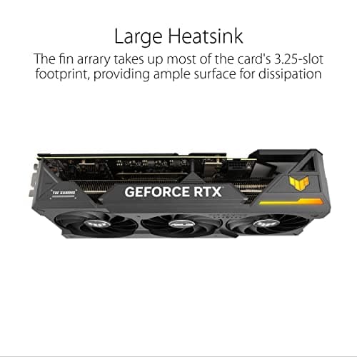 Asus GeForce RTX 4070 Ti TUF GAMING OC 12GB GDDR6X Black image