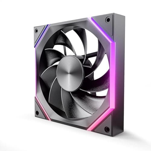 Asiahorse Nyota A14 140mm PC Case Fan – High-Efficiency Cooling Reverse Blade Black main image