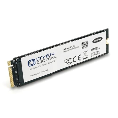 Oyen Digital E18-8TBICS6 8TB SSD M.2-2280 PCIe 4.0 X4 NVMe image