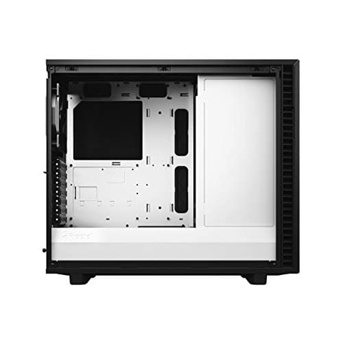 Fractal Design Define 7 Black Brushed Aluminum / Steel E-ATX Silent Modular Dark Tinted Tempered Glass Window Mid Tower Computer Case image