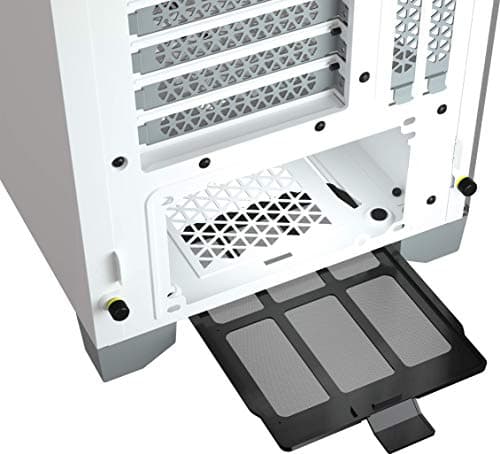 Corsair iCUE 4000X RGB ATX Mid Tower White Tempered Glass image