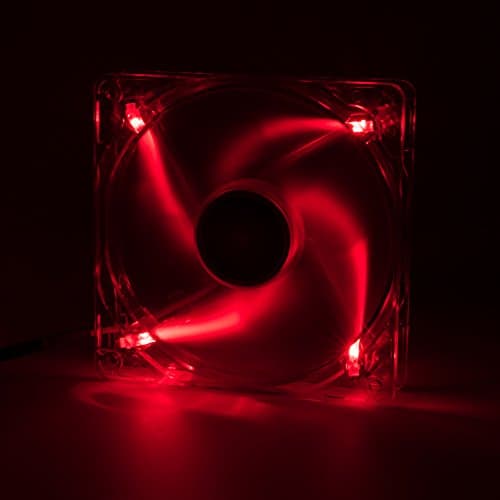 Rosewill 120mm 4 Red LED Case Fan RFA-120-RL Red image