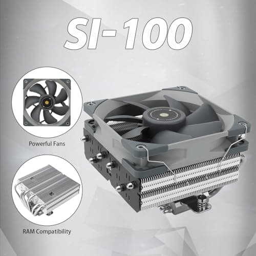 Thermalright SI-100 Air 100mm Gray / Silver 72.37 CFM image