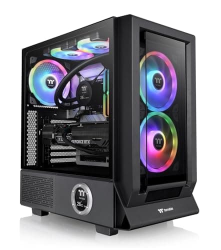 Thermaltake Ceres 350 MX ATX Mid Tower Black Tempered Glass Side Panel image